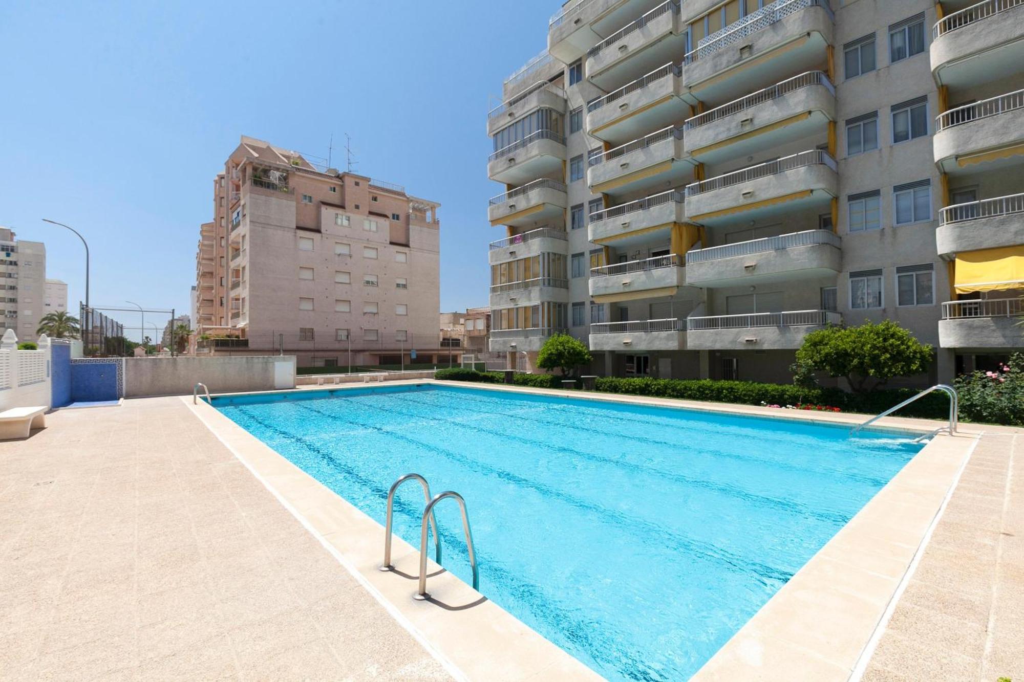 Ferienwohnung Atico Terrazas Playa Gandia Playa de Gandia Exterior foto