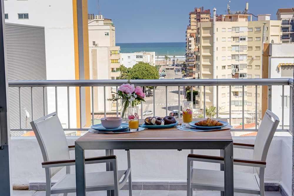 Ferienwohnung Atico Terrazas Playa Gandia Playa de Gandia Exterior foto